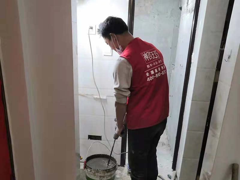 134㎡老房子翻新改造 上海康城二期厨卫翻新 水电改造全包施工