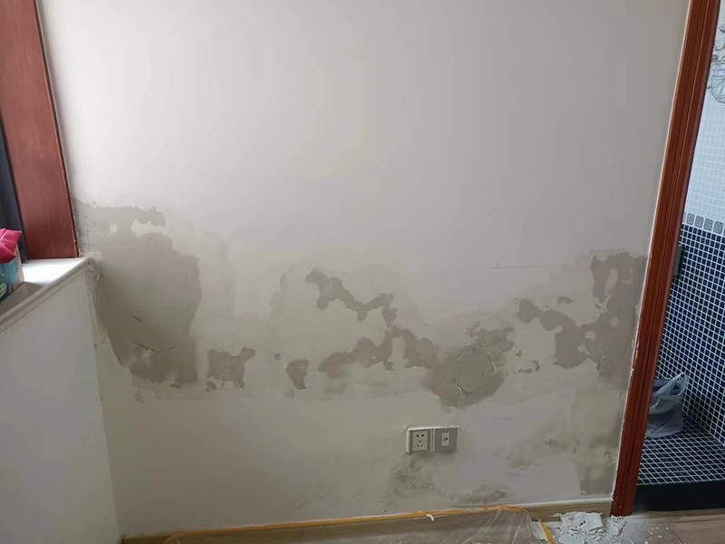 60平米两室一厅清水房装修后，墙面受潮掉皮怎么办？(图4)