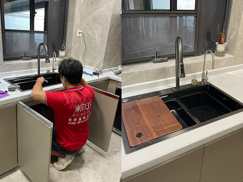 上海牡丹江路厨卫装修清包 新房水管电路安装 卫生间简单装修